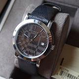 Burberry Smoked Brown Dial Brown Leather Strap Watch for Women - BU1775 Buy Now By Burberry