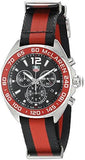 Tag Heuer Formula 1 McLaren Limited Edition Chronograph Black Dial Two Tone NATO Strap Watch for Men - CAZ1112.FC8188 Buy Now By Tag Heuer