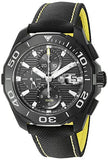 Tag Heuer Aquaracer PVD Black Dial Watch for Men - CAY218A.FC6361 Buy Now By Tag Heuer