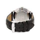 Daniel Wellington Dapper Sheffield White Dial Black Leather Strap Watch For Men - DW00100088 Buy Now By Daniel Wellington