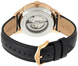 Fossil Townsman Automatic Black Dial Black Leather Strap Watch for Men - ME3170 Buy Now By Fossil