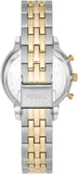 Fossil Neutra Chronograph Mother of Pearl White Dial Two Tone Steel Strap Watch for Women - ES5216 Buy Now By Fossil