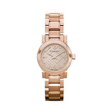 Burberry Heritage Rose Gold Dial Rose Gold Steel Strap Watch for Women - BU9215 Buy Now By Burberry
