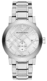 Burberry The City Silver Dial Silver Steel Strap Watch for Men - BU9900 Buy Now By Burberry