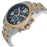 Michael Kors Bradshaw Blue Dial Two Tone Steel Strap Watch for Women - MK5976 Buy Now By Michael Kors