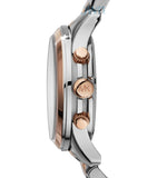 Michael Kors Runway Chronograph Blue Dial Two Tone Steel Strap Watch For Women - MK6166 Buy Now By Michael Kors