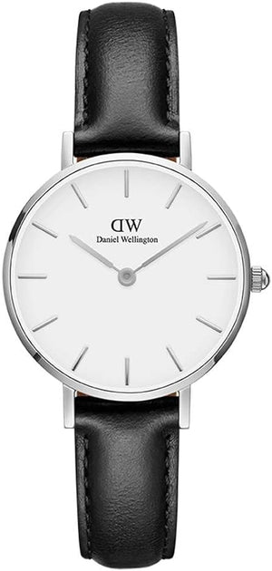 Daniel Wellington Classic Petite Reading White Dial Black Leather Strap Watch For Women - DW00100185 Buy Now By Daniel Wellington