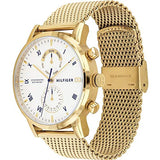 Tommy Hilfiger Kane White Dial Gold Mesh Bracelet Watch for Men - 1710403 Buy Now By Tommy Hilfiger