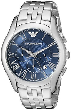 Emporio Armani Classic Navy Blue Dial Stainless Steel Watch For Men - AR1787 Buy Now By Emporio Armani