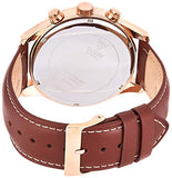 Guess Persuit Chronograph Blue Dial Brown Leather Strap Watch for Men - W0500G1 Buy Now By Guess