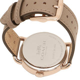 Coach Delancey Grey Dial Brown Leather Strap Watch for Women - 14502797 Buy Now By Coach