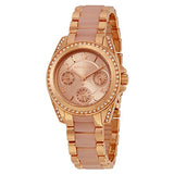 Michael Kors Blair Rose Gold Dial Two Tone Steel Strap Watch for Women - MK6175 Buy Now By Michael Kors