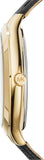Michael Kors Slim Runway Quartz Gold Dial Black Leather Strap Watch For Women - MK2392 Buy Now By Michael Kors