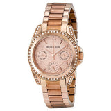 Michael Kors Blair Rose Gold Dial Rose Gold Steel Strap Watch for Women - MK5613 Buy Now By Michael Kors