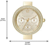 Michael Kors Parker Analog Gold Dial Gold Steel Strap Watch For Women - MK6833 Buy Now By Michael Kors