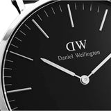 Daniel Wellington Classic Cornwall Black Dial Black Nylon Strap Watch For Women - DW00100149 Buy Now By Daniel Wellington