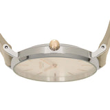 Coach Perry Silver DIal White Leather Strap Watch for Women - 14503116 Buy Now By Coach