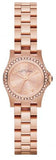 Marc Jacobs Henry Rose Gold Dial Rose Gold Steel Strap Watch for Women - MBM3278 Buy Now By Marc Jacobs