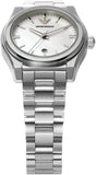 Emporio Armani Federica Mother of Pearl Dial Silver Steel Strap Watch For Women - AR11557 Buy Now By Emporio Armani
