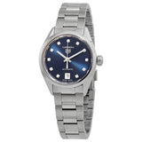 Tag Heuer Carrera Diamonds Blue Dial Silver Steel Strap Watch for Women - WBN2413.BA0621 Buy Now By Tag Heuer