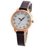 Marc Jacobs Betty White Dial Brown Leather Strap Watch for Women - MJ1481 Buy Now By Marc Jacobs