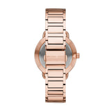 Michael Kors Portia Rose Gold Dial Rose Gold Steel Strap Watch for Women - MK3640 Buy Now By Michael Kors