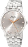 Mido Baroncelli III Automatic Silver Dial Silver Steel Strap Watch For Men - M8600.4.67.1 Buy Now By Mido