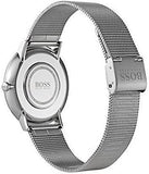 Hugo Boss Legacy Grey Dial Silver Mesh Bracelet Watch for Men - 1513673 Buy Now By Hugo Boss