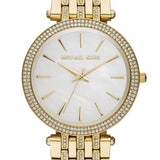 Michael Kors Darci Mother of Pearl Dial Gold Steel Strap Watch for Women - MK3219 Buy Now By Michael Kors