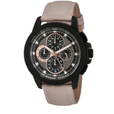 Michael Kors Ryker Chronograph Black Dial Beige Leather Strap Watch For Men - MK8520 Buy Now By Michael Kors