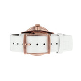 Calvin Klein Accent Silver Dial White Leather Strap Watch for Women - K2Y236K6 Buy Now By Calvin Klein