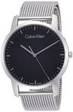 Calvin Klein City Chronograph Black Dial Silver Mesh Bracelet Watch for Men - K2G2G121 Buy Now By Calvin Klein
