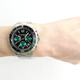 Coach Kent Green Dial Silver Steel Strap Watch for Men - 14602557 Buy Now By Coach