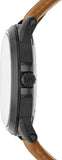 Michael Kors Paxton Analog Black Dial Brown Rubber Strap Watch For Men - MK8502 Buy Now By Michael Kors