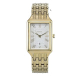 Fossil Raquel Three Hand Date White Dial Gold Steel Strap Watch For Women - ES5220 Buy Now By Fossil
