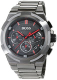 Hugo Boss Supernova Grey Dial Grey Steel Strap Watch for Men - 1513361 Buy Now By Hugo Boss