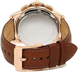 Michael Kors Ryker Analog Gray Dial Brown Leather Strap Watch For Men - MK8519 Buy Now By Michael Kors