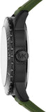 Michael Kors Cunningham Chronograph Black Dial Green Rubber Strap Watch For Men - MK7165 Buy Now By Michael Kors
