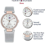 Tommy Hilfiger Lynn Quartz Silver Dial Silver Mesh Bracelet Watch For Women - 1781863 Buy Now By Tommy Hilfiger