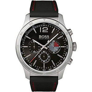 Hugo Boss Professional Black Dial Black Silicone Strap Watch for Men - 1513525 Buy Now By Hugo Boss