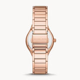 Michael Kors Sylvia Mother Of Pearl Dial Rose Gold Steel Strap Watch for Women - MK4656 Buy Now By Michael Kors