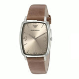Emporio Armani Epsilon Quartz Brown Dial Brown Leather Strap Watch For Men - AR2489 Buy Now By Emporio Armani