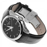 Tissot T Trend Couturier Black Dial Black Leather Strap Watch For Women - T035.210.16.051.00 Buy Now By Tissot