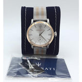 Maserati Epoca Silver Dial Two Tone Mesh Bracelet Watch For Men - R8853118005 Buy Now By Maserati