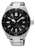 Seiko Prospex Automatic Diver Black Dial Silver Steel Strap Watch For Men - SPB051J1 Buy Now By Seiko