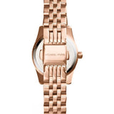 Michael Kors Lexington Quartz Blue Dial Rose Gold Steel Strap Watch For Women - MK3272 Buy Now By Michael Kors