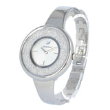 Swarovski Crystalline Pure Silver Dial Silver Steel Strap Watch for Women - 5269256 Buy Now By Swarovski