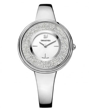 Swarovski Crystalline Pure Silver Dial Silver Steel Strap Watch for Women - 5269256 Buy Now By Swarovski