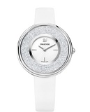 Swarovski Crystalline Pure White Dial White Leather Strap Watch for Women - 5275046 Buy Now By Swarovski
