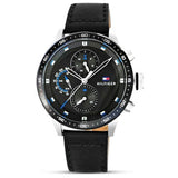 Tommy Hilfiger Trent Chronograph Quartz Black Dial Black Leather Strap Watch For Men - 1791810 Buy Now By Tommy Hilfiger